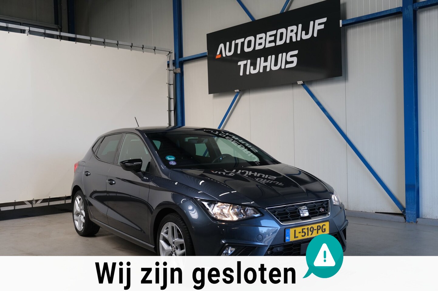 SEAT Ibiza - 1.0 TSI FR Business Intense Automaat - N.A.P. Airco, Cruise, PDC, Navi, Carplay, Camera. - AutoWereld.nl