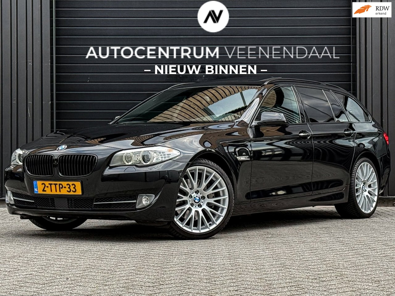 BMW 5-serie Touring - 535d High Executive 313 PK 4 W. STURING/B&O/1E EIG/FULL OPTIONS - AutoWereld.nl