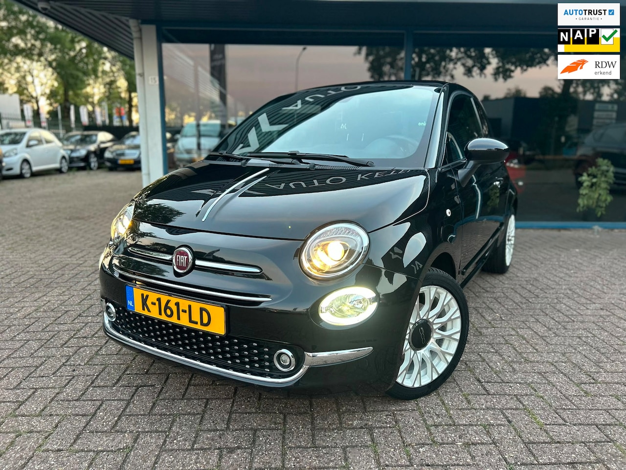Fiat 500 - 1.0 Hybrid Star|Glasdak|PDC|Carplay|Netjes Onderhouden