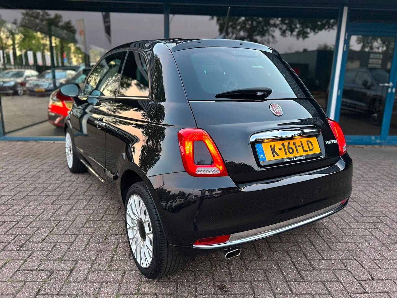 Fiat 500 - 1.0 Hybrid Star|Glasdak|PDC|Carplay|Netjes Onderhouden