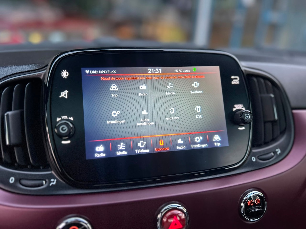 Fiat 500 - 1.0 Hybrid Star|Glasdak|PDC|Carplay|Netjes Onderhouden!