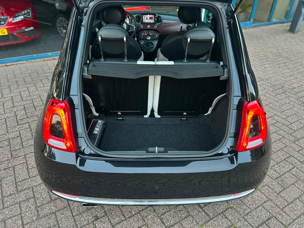 Fiat 500 - 1.0 Hybrid Star|Glasdak|PDC|Carplay|Netjes Onderhouden!