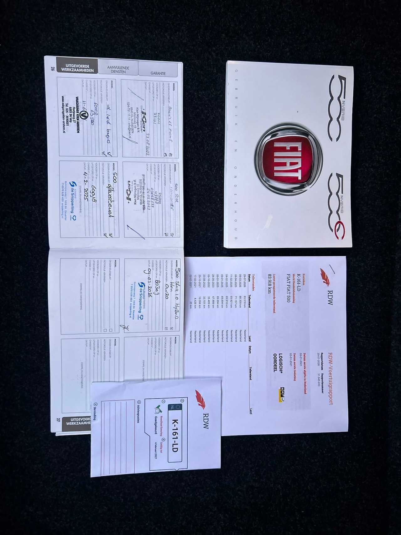 Fiat 500 - 1.0 Hybrid Star|Glasdak|PDC|Carplay|Netjes Onderhouden!