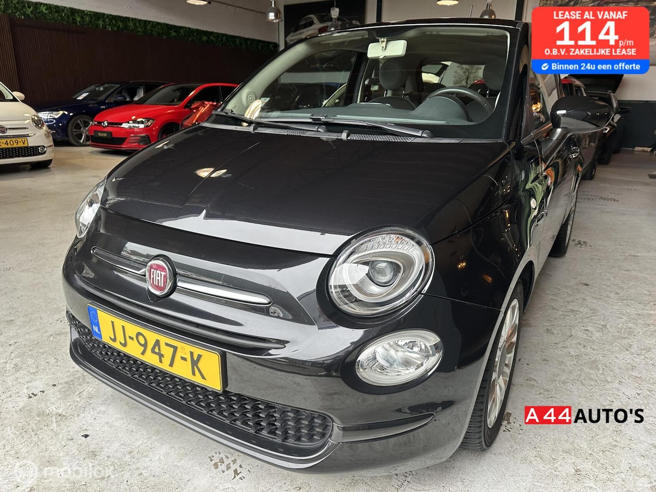 Fiat 500 - 0.9 TwinAir Turbo Popstar*MULTI MEDIA SCHERM*AUX* - AutoWereld.nl