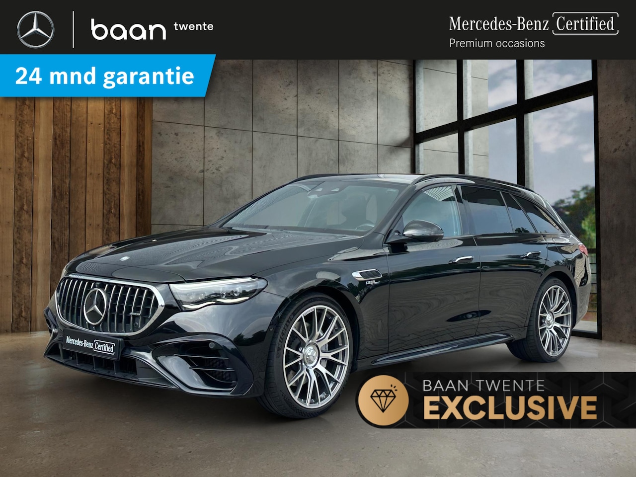 Mercedes-Benz E-klasse Estate - E 53 AMG Hybrid 4-Matic+ Estate | AMG Driver's pakket | AMG Nightpakket | Distronic | Acht - AutoWereld.nl