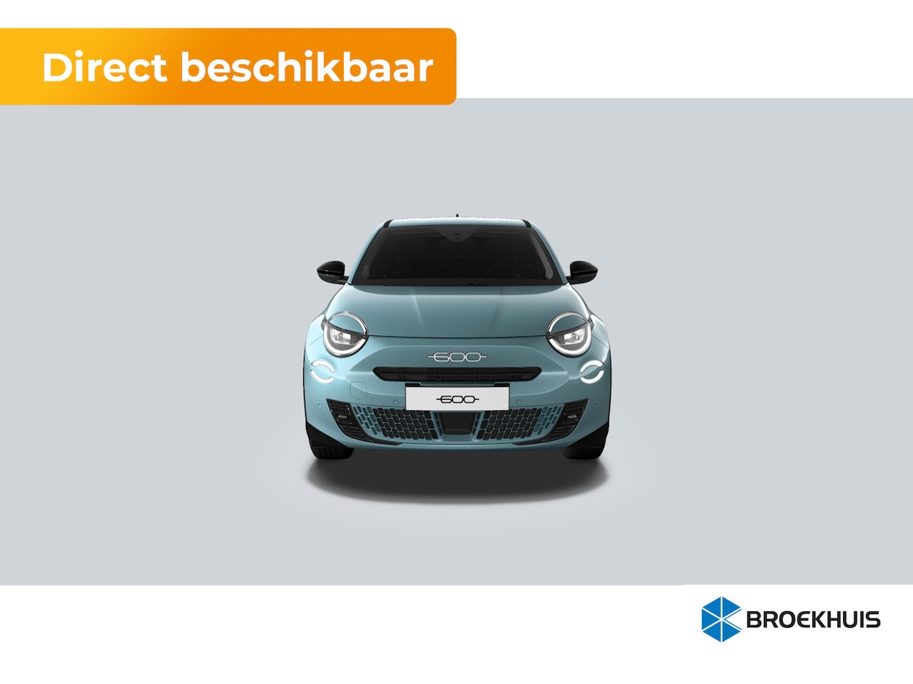 Fiat 600e - La Prima | 10,25" touchscreen radio met Bluetooth, DAB & USB | Automatische airconditionin - AutoWereld.nl