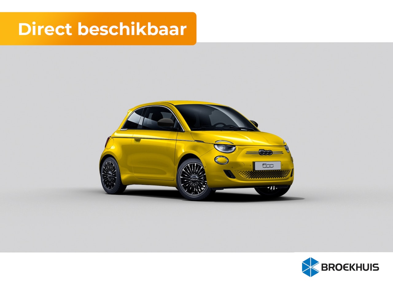 Fiat 500e - La Prima | 10,25" touchscreen radio met Bluetooth, DAB & USB | Automatische airconditionin - AutoWereld.nl
