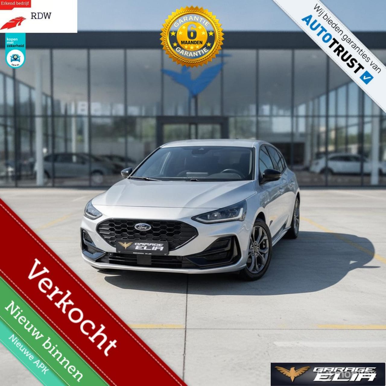 Ford Focus - 1.0 EcoBoost Hybrid Titanium Style ST-Line Aut - AutoWereld.nl