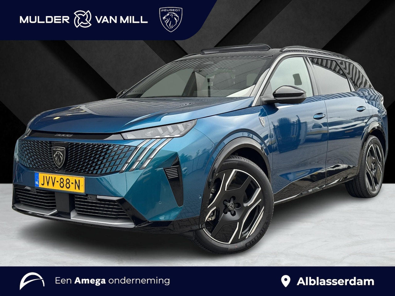 Peugeot e-5008 - GT EV Dual Motor 73kWh 325pk | ALCANTARA / LEDER | MASSAGE | SCHUIF/KANTELDAK | 360° CAMER - AutoWereld.nl