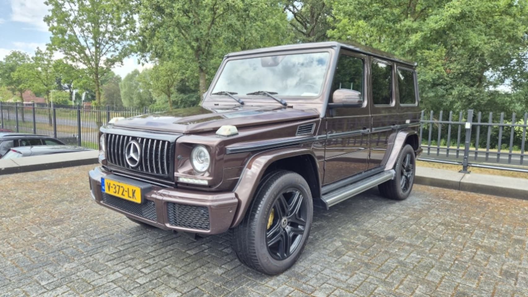 Mercedes-Benz G-klasse - G350 d | Grijs kenteken | 4Matic | 245PK | Designo Bruin - AutoWereld.nl