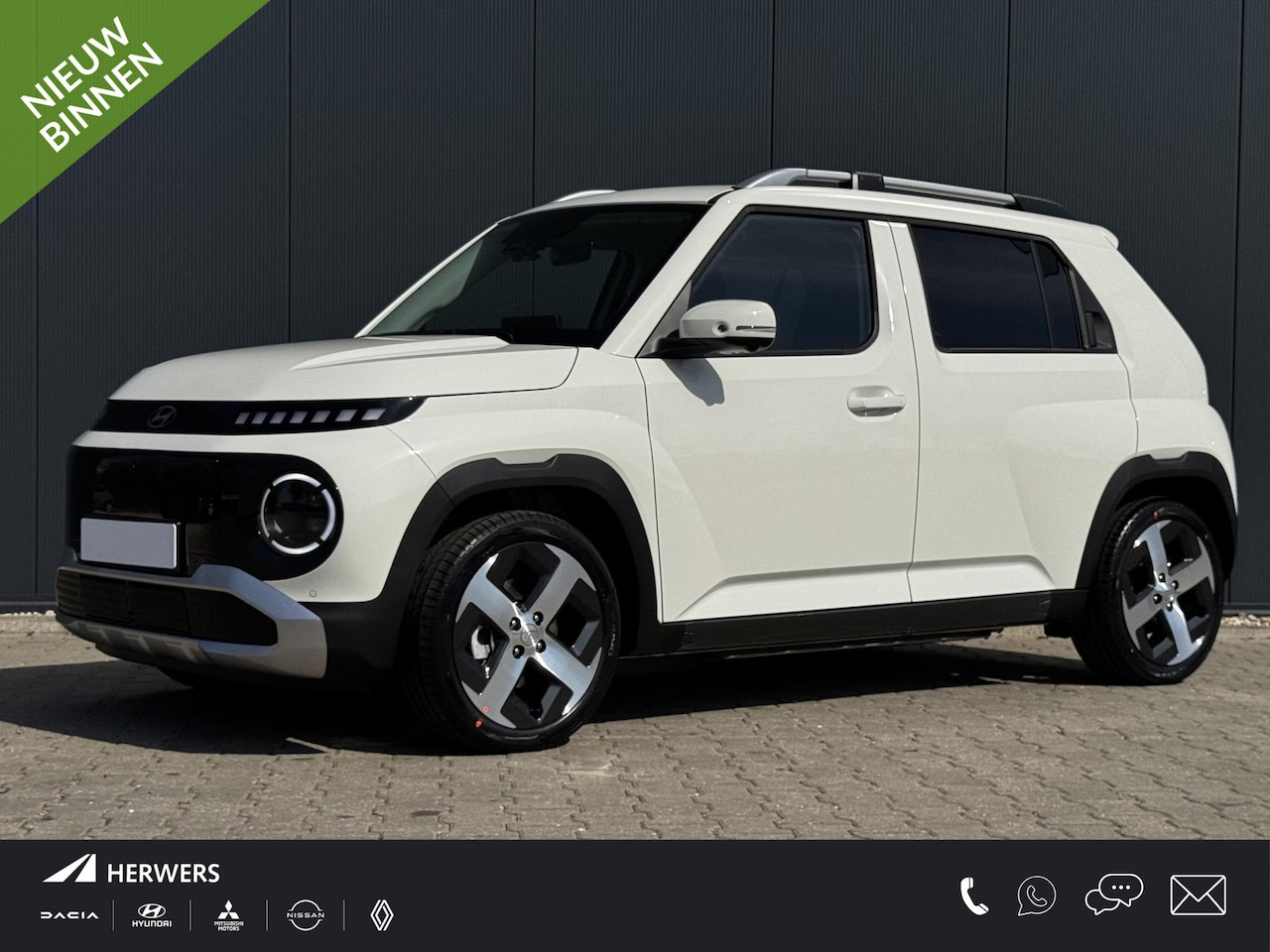 Hyundai Inster - Evolve 49 kWh / €2000,- Voordeel / Snel Leverbaar / Adaptive Cruise / Keyless / Navigatie - AutoWereld.nl