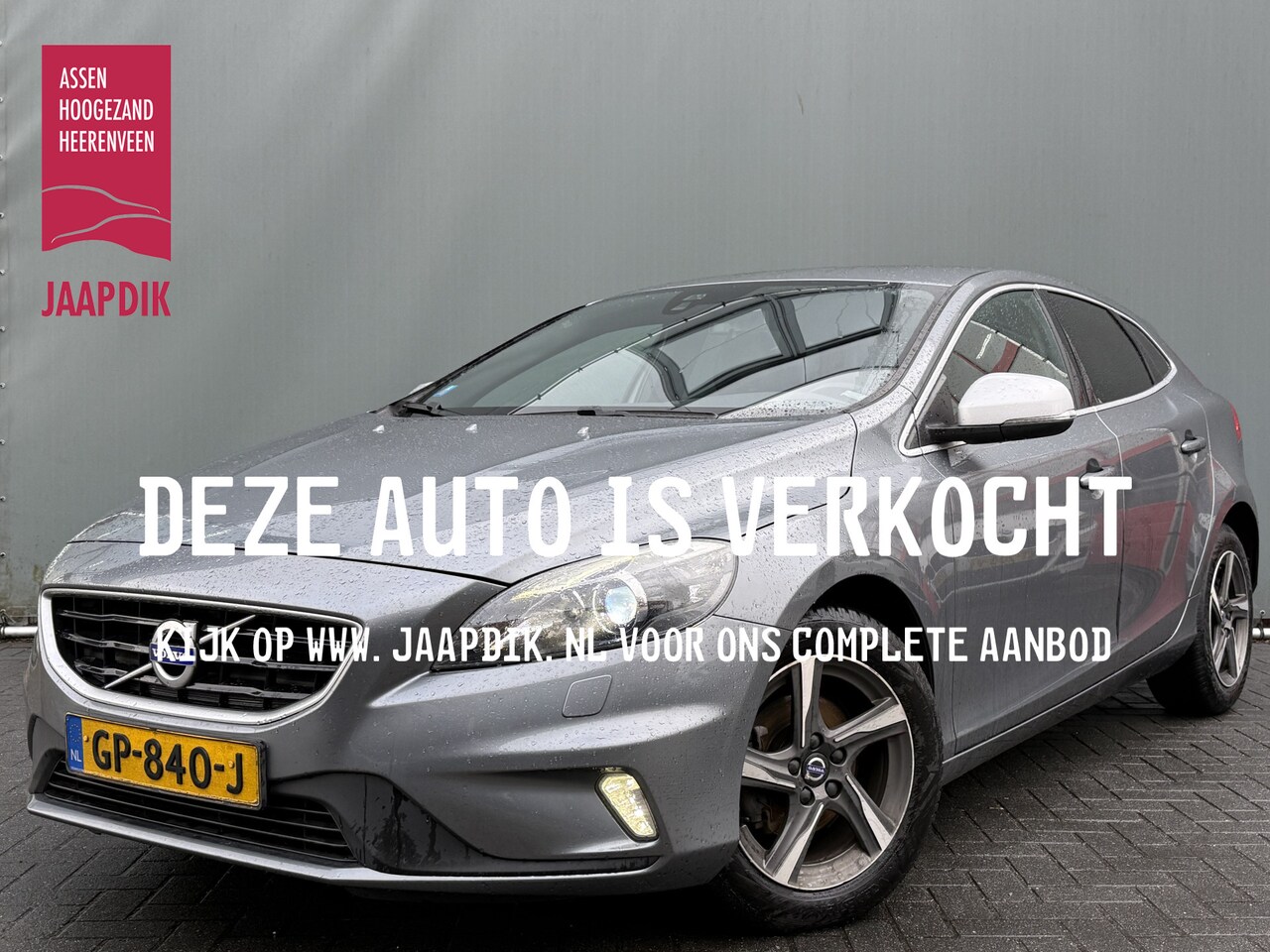 Volvo V40 - BWJ 2015 2.0 D2 120 PK R-Design Business HALF LEDER | STOELVERW. | NAIV | CLIMA | CRUISE | - AutoWereld.nl
