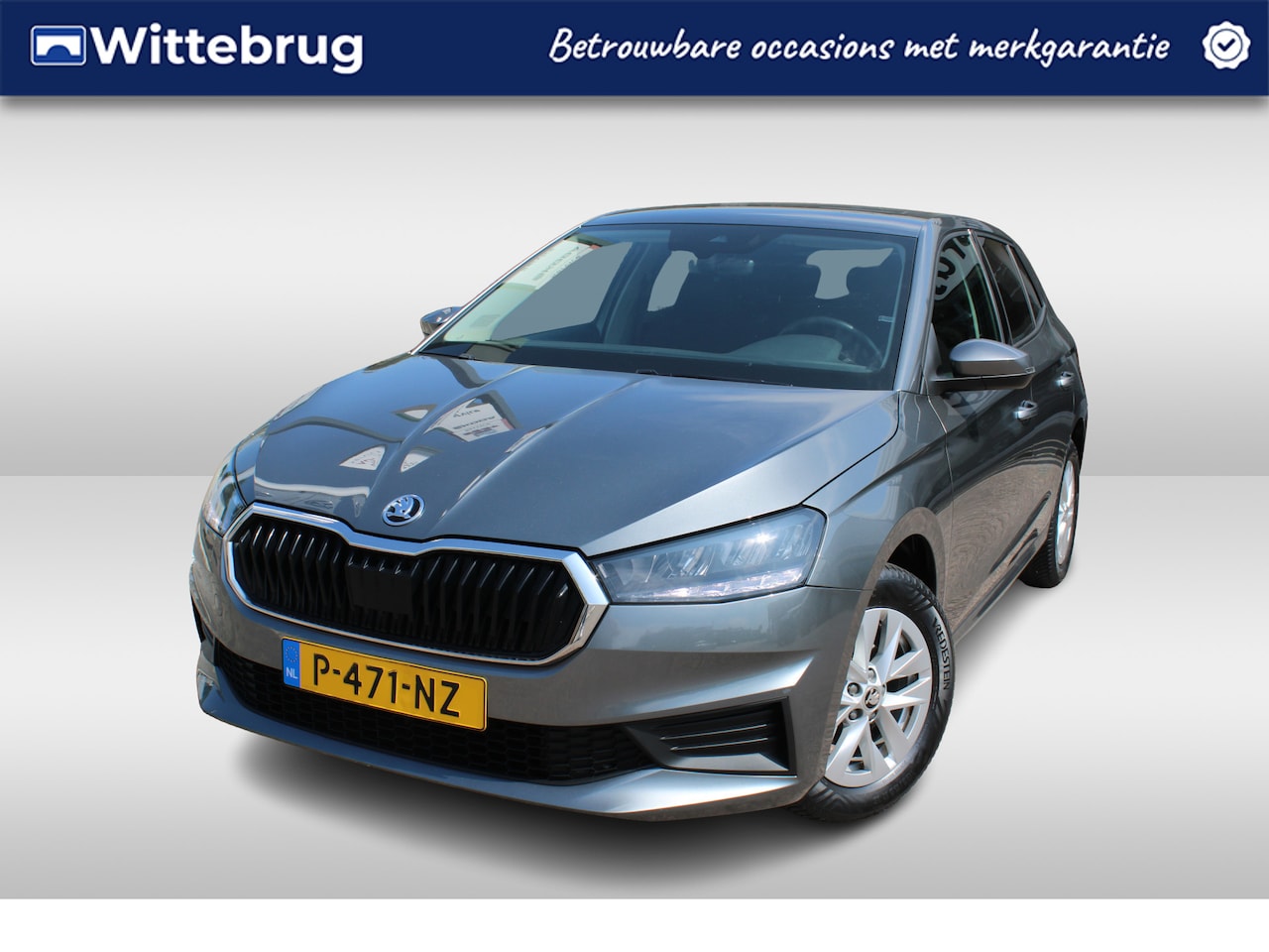 Skoda Fabia - 1.0 TSI 95pk Ambition / Navigatie / LM 15 inch / LED / Parkeersensoren A / APP Connect - AutoWereld.nl