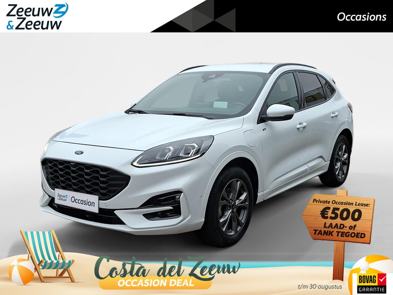 Ford Kuga - 2.5 PHEV ST-Line | Stoel- stuur en voorruitverwarming | Driver assistance pack | Technolog - AutoWereld.nl
