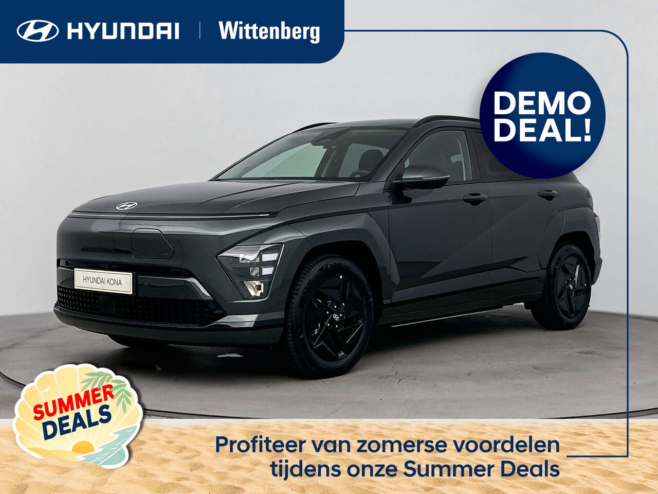 Hyundai Kona Electric - Pure Edition 64.8 kWh | BTW auto | Voor en achter parkeersensoren | Batterijverwarming | 1 - AutoWereld.nl