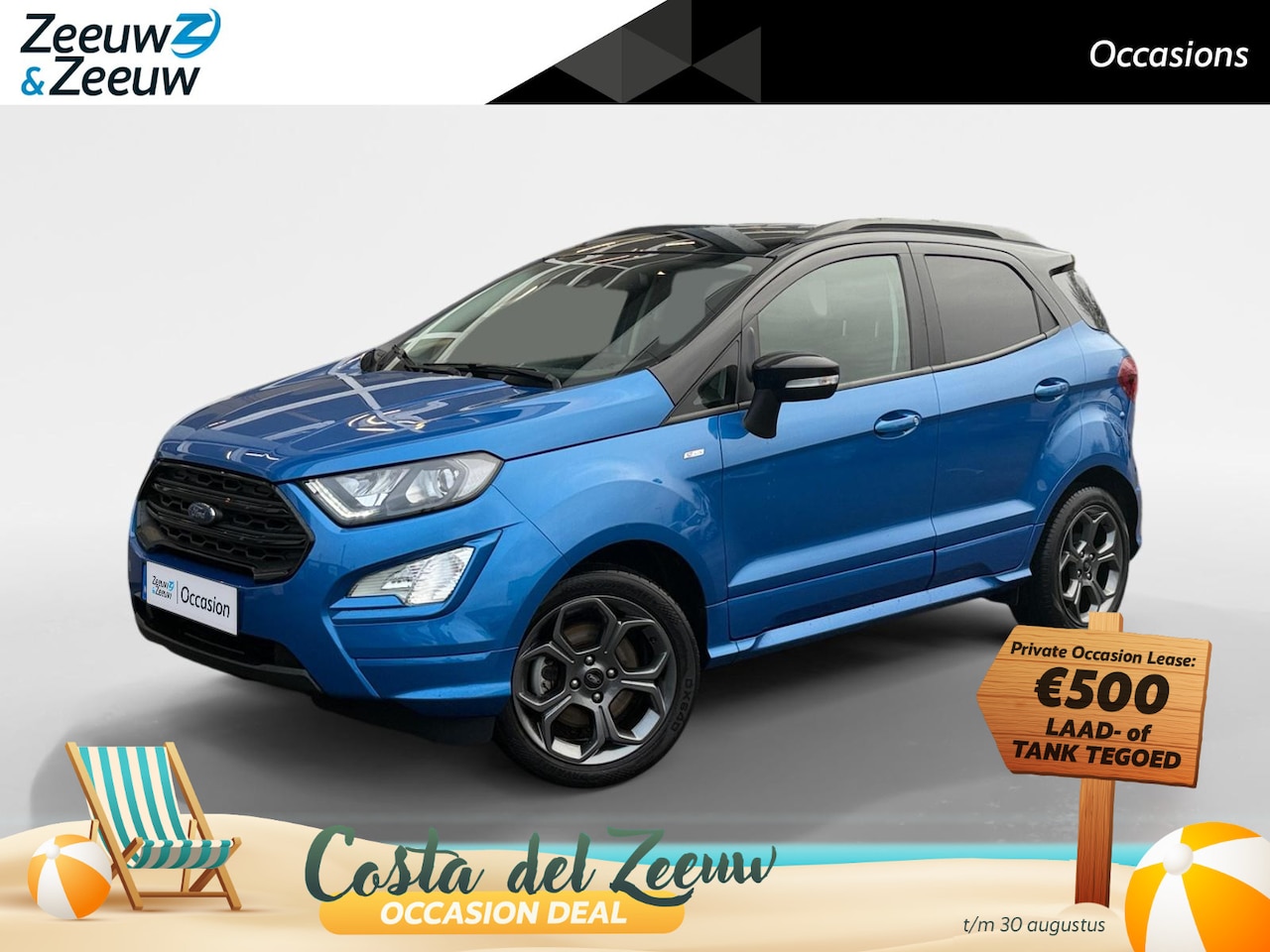 Ford EcoSport - 1.0 EcoBoost ST-Line | Winterpack | Cruise Control | 12 Maanden Garantie! | - AutoWereld.nl