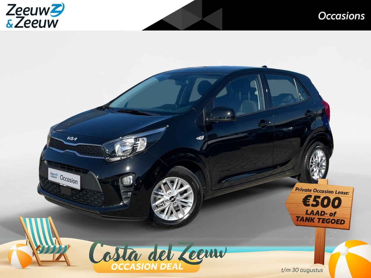 Kia Picanto - 1.0 DPi DynamicLine Resterende fabrieksgarantie TM 2031 | Airco | Elektrische ramen | Elek - AutoWereld.nl