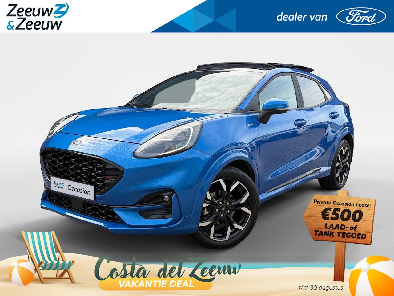 Ford Puma - 1.0 EcoBoost Hybrid ST-Line X | Driver Assistance Pack | Winter Pack | Panoramadak | B&O A - AutoWereld.nl