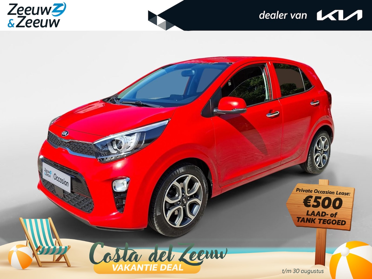 Kia Picanto - 1.0 DPi DynamicPlusLine DEALER ONDERHOUDEN | 1E EIGENAAR | CLIMATE CONTROL | NAVIGATIE & A - AutoWereld.nl