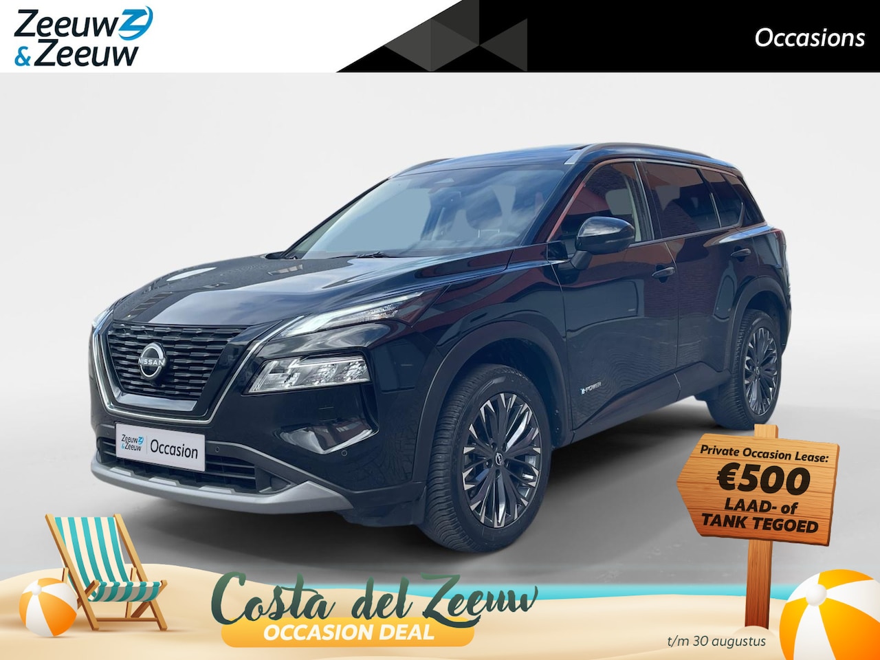 Nissan X-Trail - Tekna | Navigatie | Schuif-/ Kanteldak | Stoelverwarming voor & achter | 360 camera | Appl - AutoWereld.nl