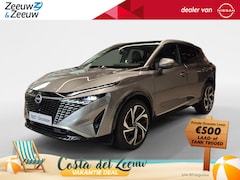 Nissan Qashqai - 1.3 MHEV Xtronic Tekna Plus | FULL OPTION | GARANTIE T/M 2035 | 360 CAMERA