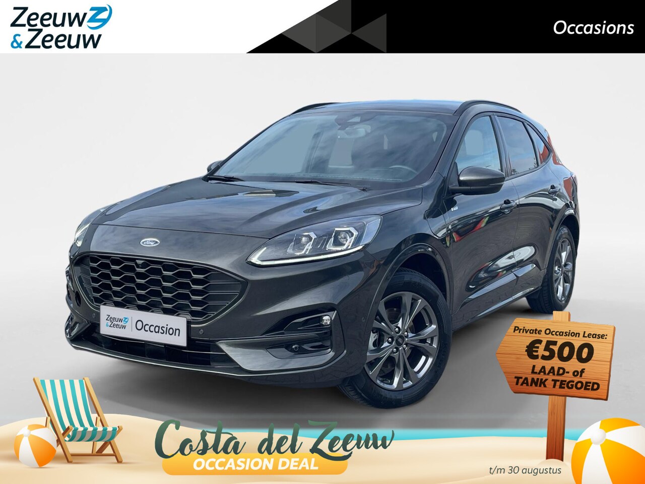 Ford Kuga - 2.5 PHEV ST-Line |Winter-pack| Driver Assistance Pack| dodehoek detectie|12 Maanden Bovag - AutoWereld.nl