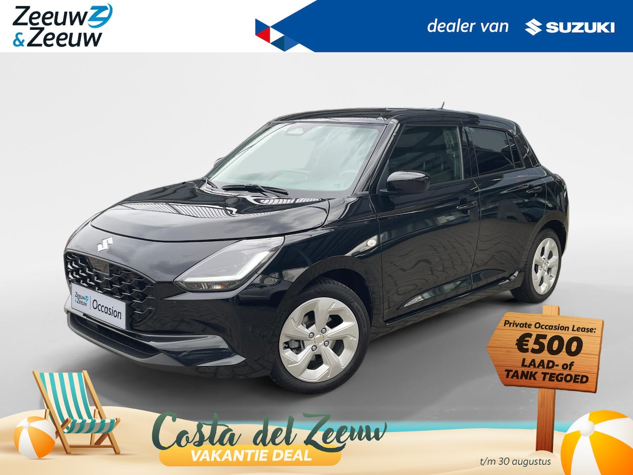 Suzuki Swift - 1.2 Select Smart Hybrid | 16" lichtmetalen velgen | Apple CarPlay® & Android Auto™ | Stoel - AutoWereld.nl
