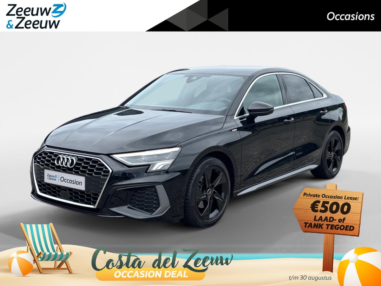 Audi A3 Limousine - 110PK 30 TFSI S Edition Automaat | 1e eigenaar | Virtual Cockpit | Navi | Armsteun | Cruis - AutoWereld.nl