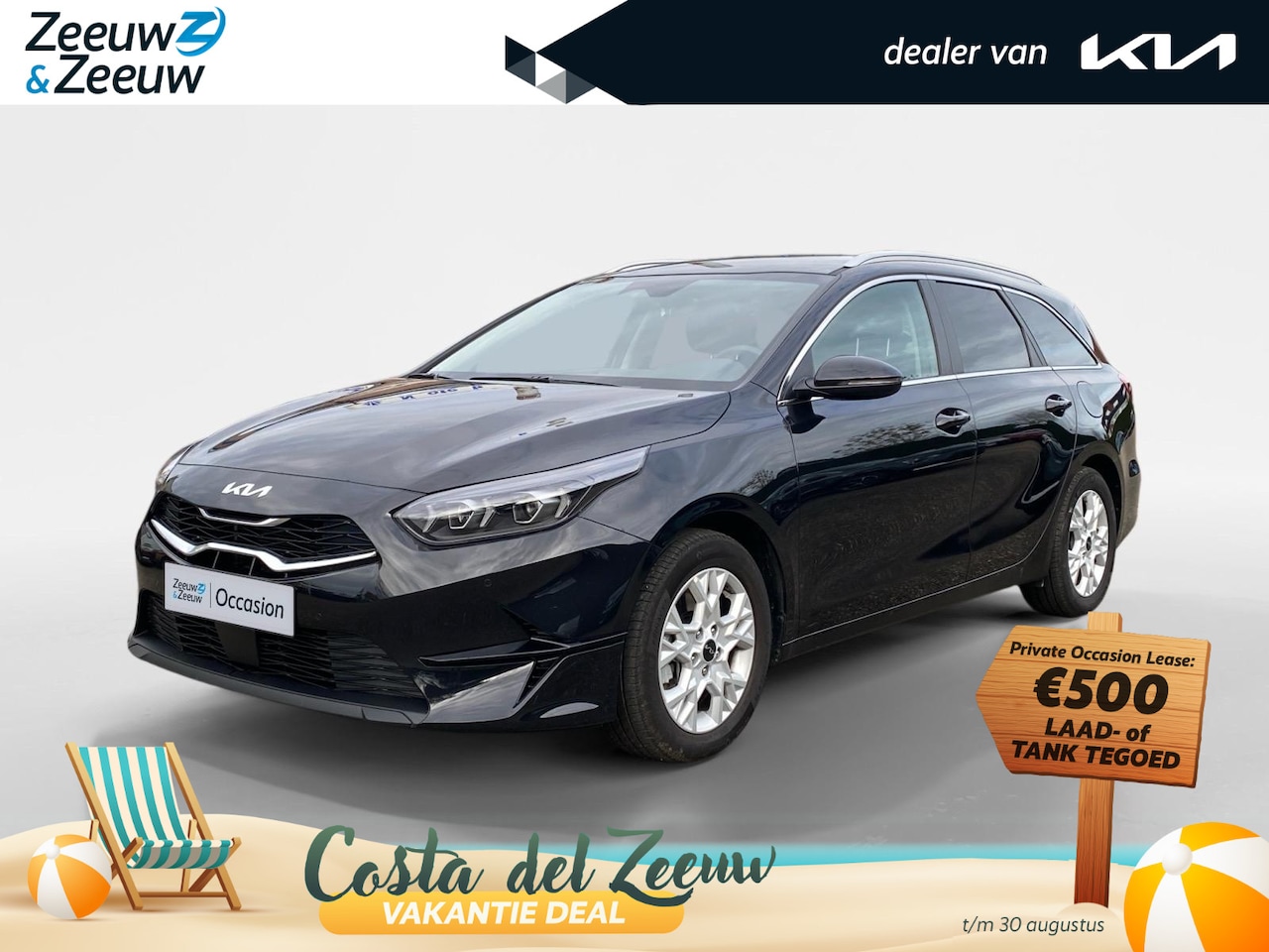 Kia Cee'd Sportswagon - Ceed 1.5 T-GDi DynamicPlusLine | Automaat | Stoel + stuur verwarming | Navigatie | Climate - AutoWereld.nl