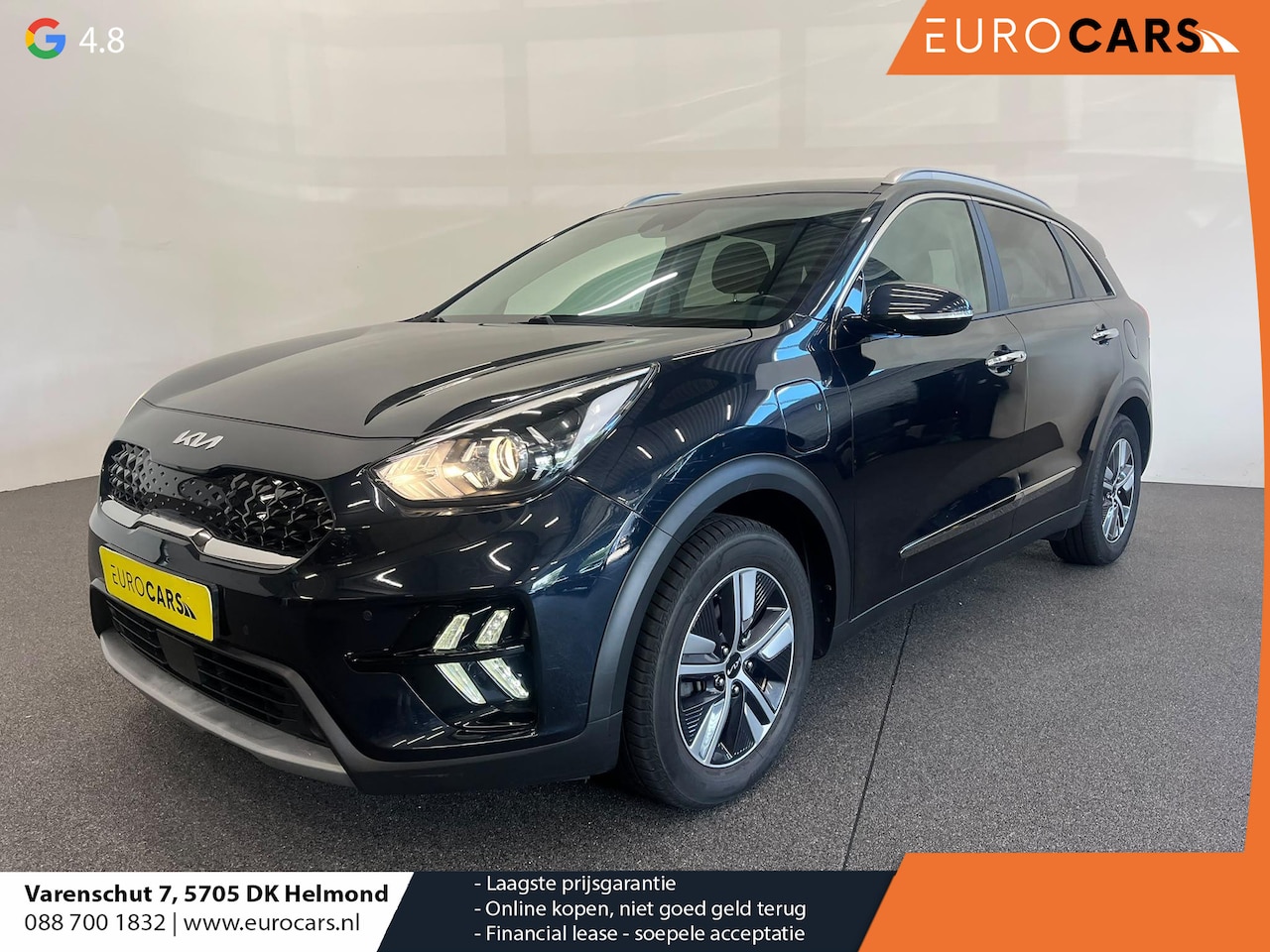 Kia Niro - 1.6 GDi PHEV Pulse Schuifdak Navigatie Apple Carplay Android Auto Camera Parkeersensoren a - AutoWereld.nl