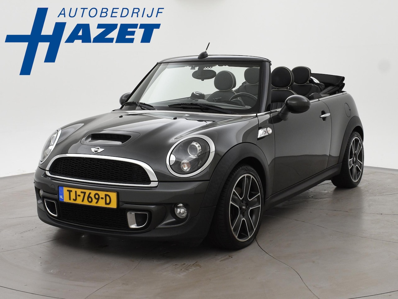 MINI Cabrio - 2.0 SD 143 PK DIESEL CHILI + STOELVERW. | LEDER | BI-XENON | 17 INCH | NAVIGATIE - AutoWereld.nl