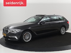 BMW 5-serie Touring - 520i High Executive | Panoramadak | Trekhaak | Head-Up | Stoelventilatie | Stoel & Stuurve