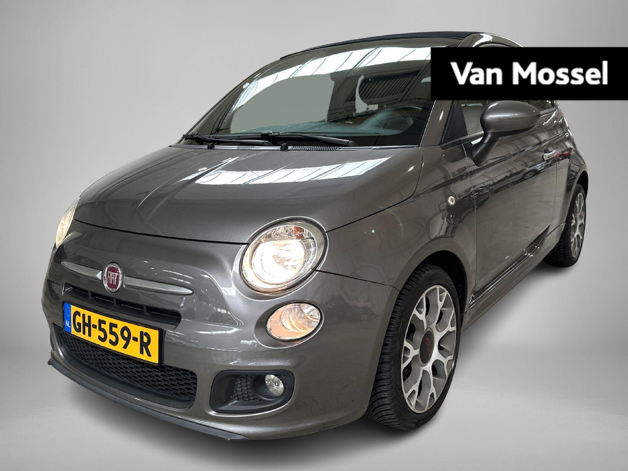 Fiat 500 C - 0.9 TwinAir Turbo 500S | Airco Automatisch | All Seasonbanden | Canvas Open Dak | Intersco - AutoWereld.nl