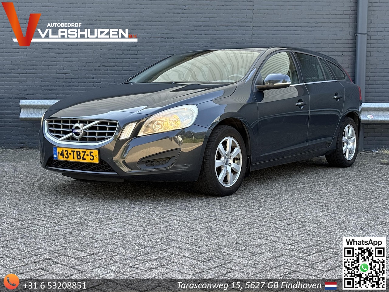 Volvo V60 - 2.0 D3 Kinetic | Climate | Cruise | Navi | PDC | APK 05-2027 | - AutoWereld.nl