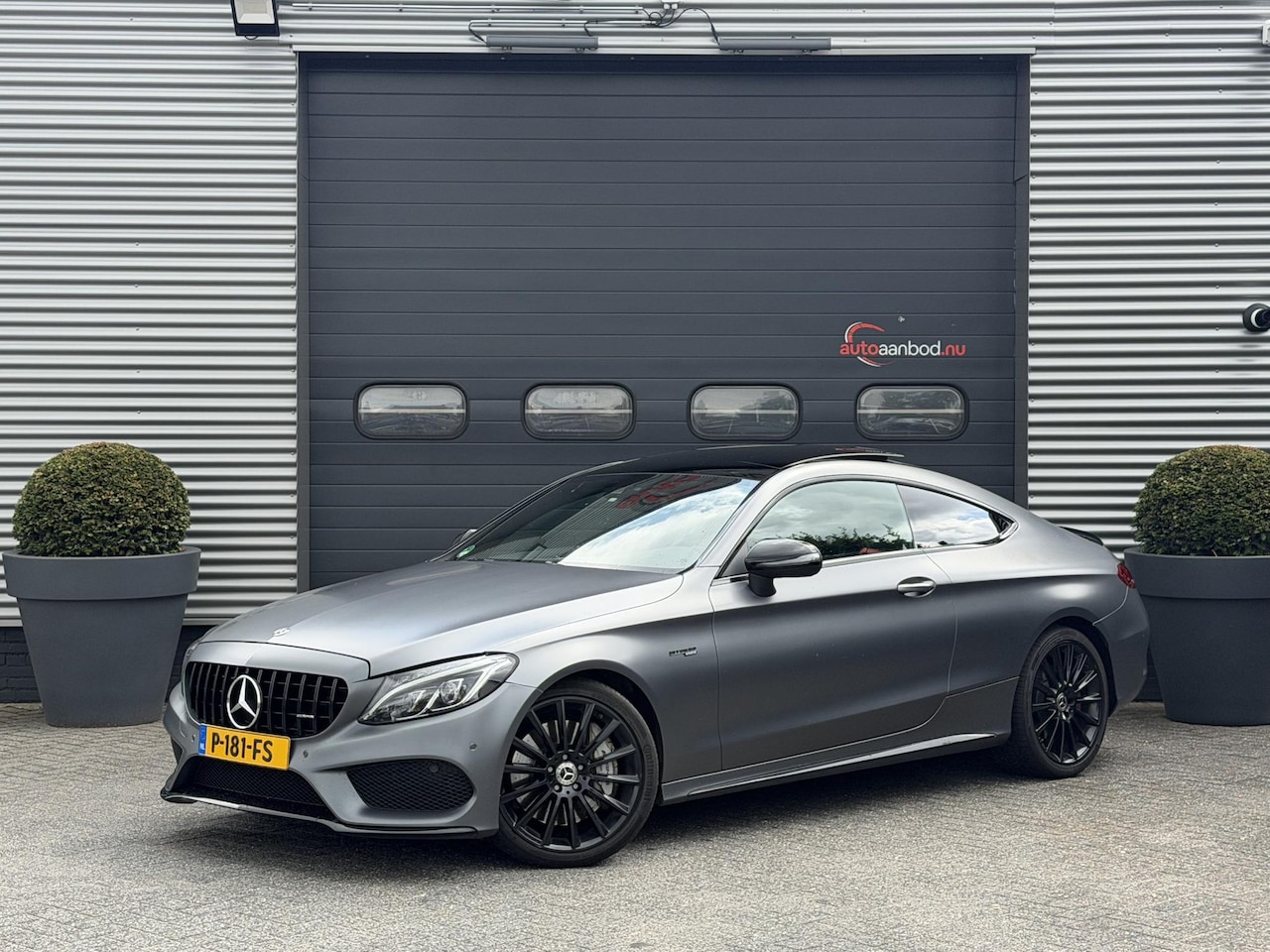 Mercedes-Benz C-klasse Coupé - AMG 43 4MATIC | Panoramadak | Kuipstoelen | Burmester | Camera | Carbon | DAB | Elektrisch - AutoWereld.nl