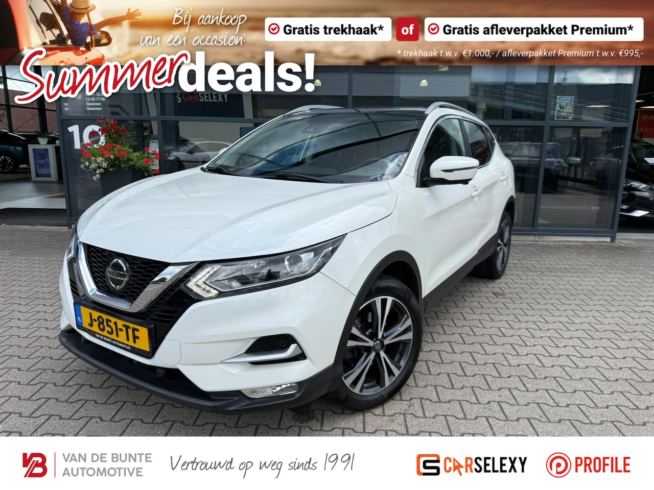 Nissan Qashqai - 1.3 DIG-T N-Connecta *Trekhaak & Navigatie* - AutoWereld.nl