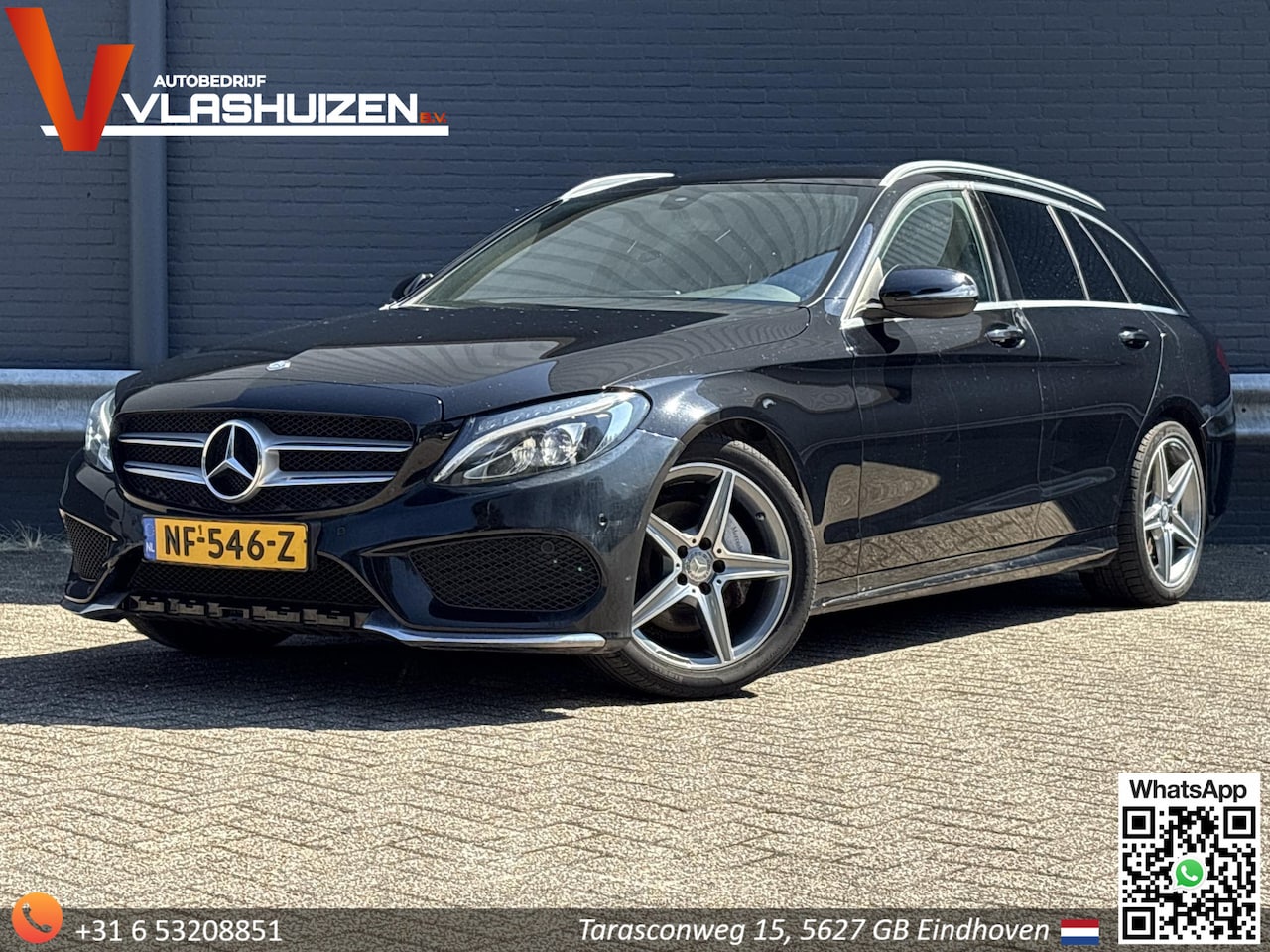 Mercedes-Benz C-klasse Estate - 180 AMG Sport Edition | € 7.400,- NETTO! | Leder | Climate | Cruise | Navi | PDC | - AutoWereld.nl