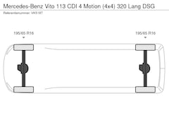 Mercedes-Benz Vito - 113 CDI 4 Motion (4x4) 320 Lang DSG
