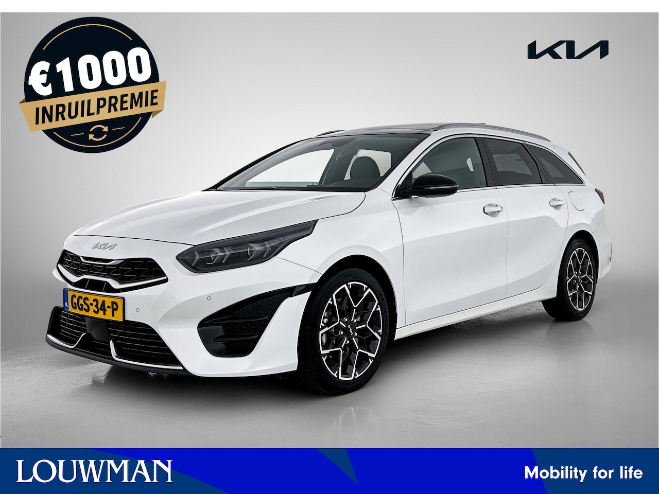Kia Cee'd Sportswagon - Ceed 1.5 T-GDi GT-Line | Panorama-dak | Camera | Apple Carplay/Android Auto | Elektrische - AutoWereld.nl