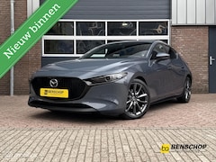 Mazda 3 - 3 2.0 e-SkyActiv-G M Hybrid 122 Luxury Leer Bose Navi Carplay 360 Camera 18 inch LED ACC