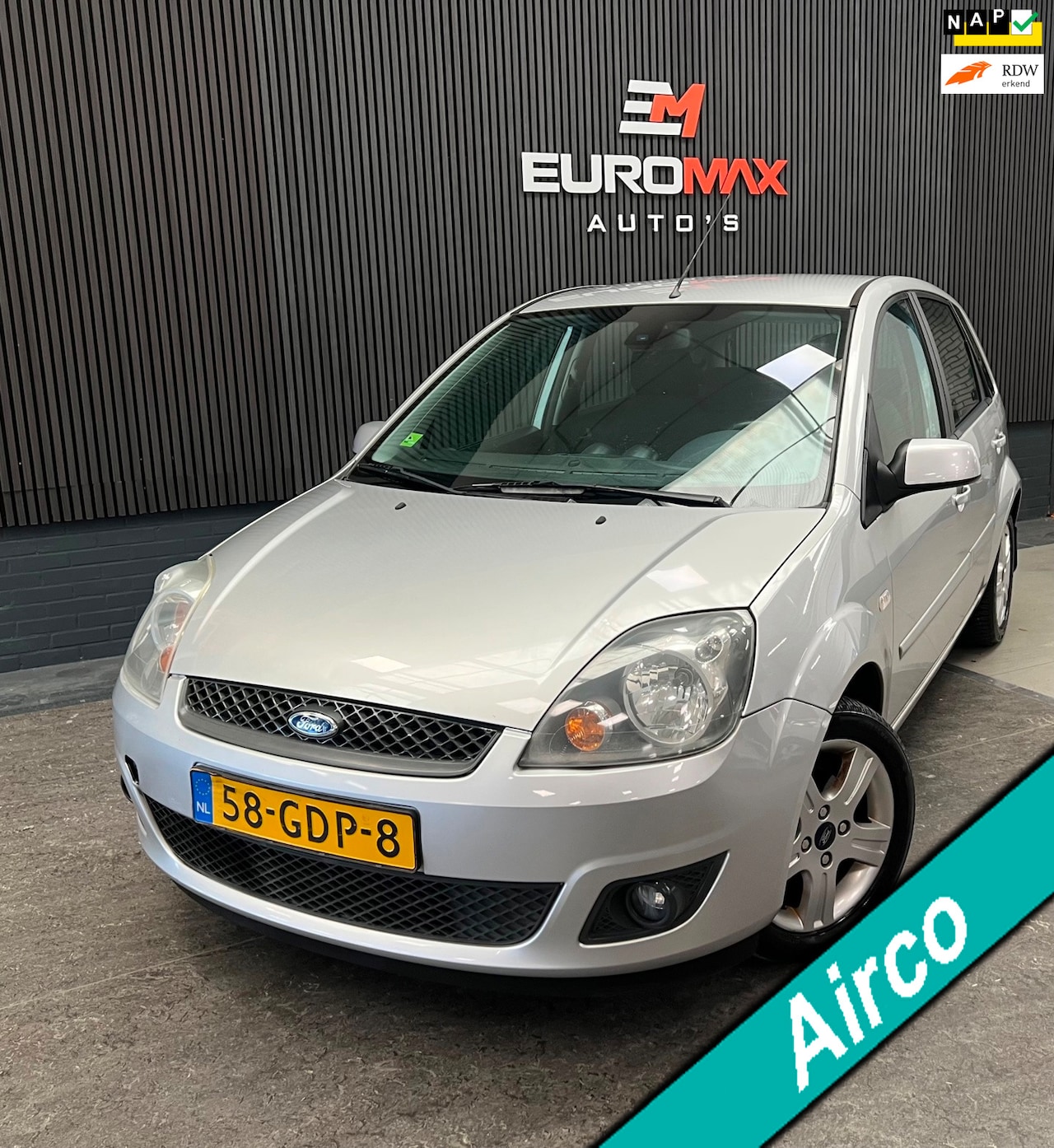 Ford Fiesta - 1.3-8V Futura XL - 2e eigenaar - NAP - Airco - Parksensor. - AutoWereld.nl