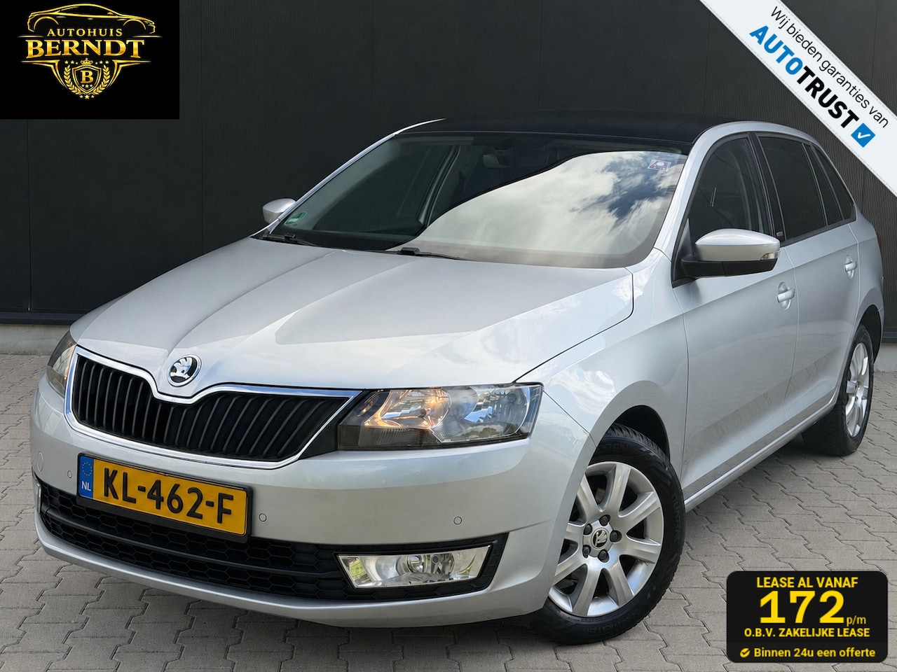 Skoda Rapid - 1.2 TSI JOY Automaat Stoelvwarming Trekhaak PDC - AutoWereld.nl
