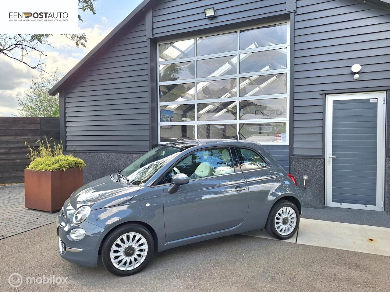 Fiat 500 - 0.9 TwinAir Turbo Lounge Panoramadak, Full-Map Navigatie, Cruise-Control, Airco, LM-Velgen - AutoWereld.nl