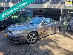 Saab 9-3 Cabrio - 2.0t Vector | 2E EIGENAAR | 3/6 OF 12 MND GARANTIE | AIRCO | LEDER | CRUISE |