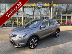 Nissan Qashqai - 1.2 N-Connecta | NIEUWE KETTING | CAMERA 360° | CLIMA | CRUISE | KEYLESS | NAVI | PANO | P