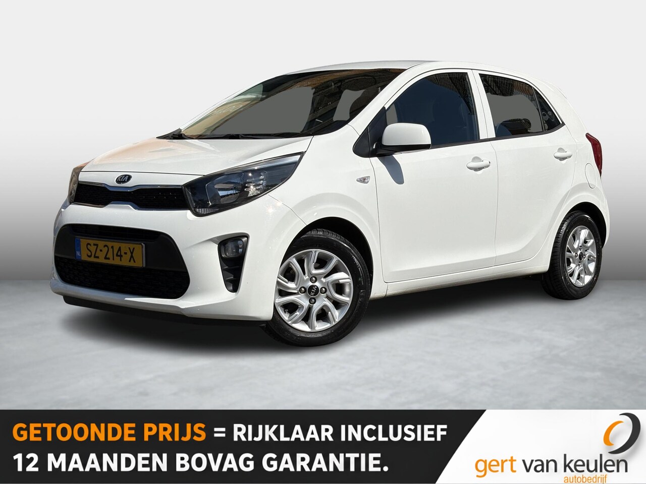Kia Picanto - 1.0 CVVT ComfortPlusLine Navigator NL-AUTO/CAMERA/CARPLAY/LMV - AutoWereld.nl