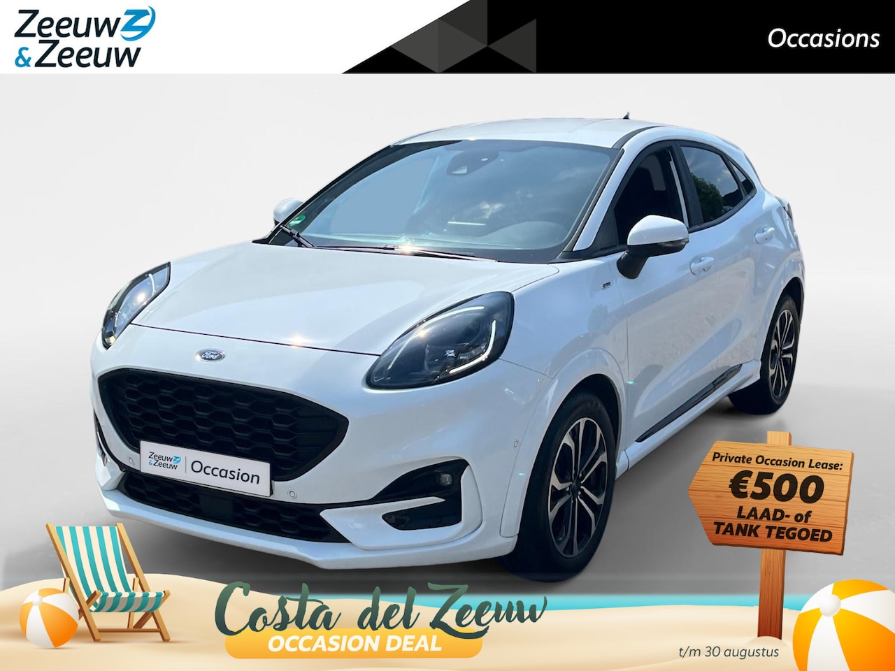 Ford Puma - 1.0 EcoBoost Hybrid ST-Line | Dealer onderhouden  | NL auto | Winter pack | Cruise control - AutoWereld.nl