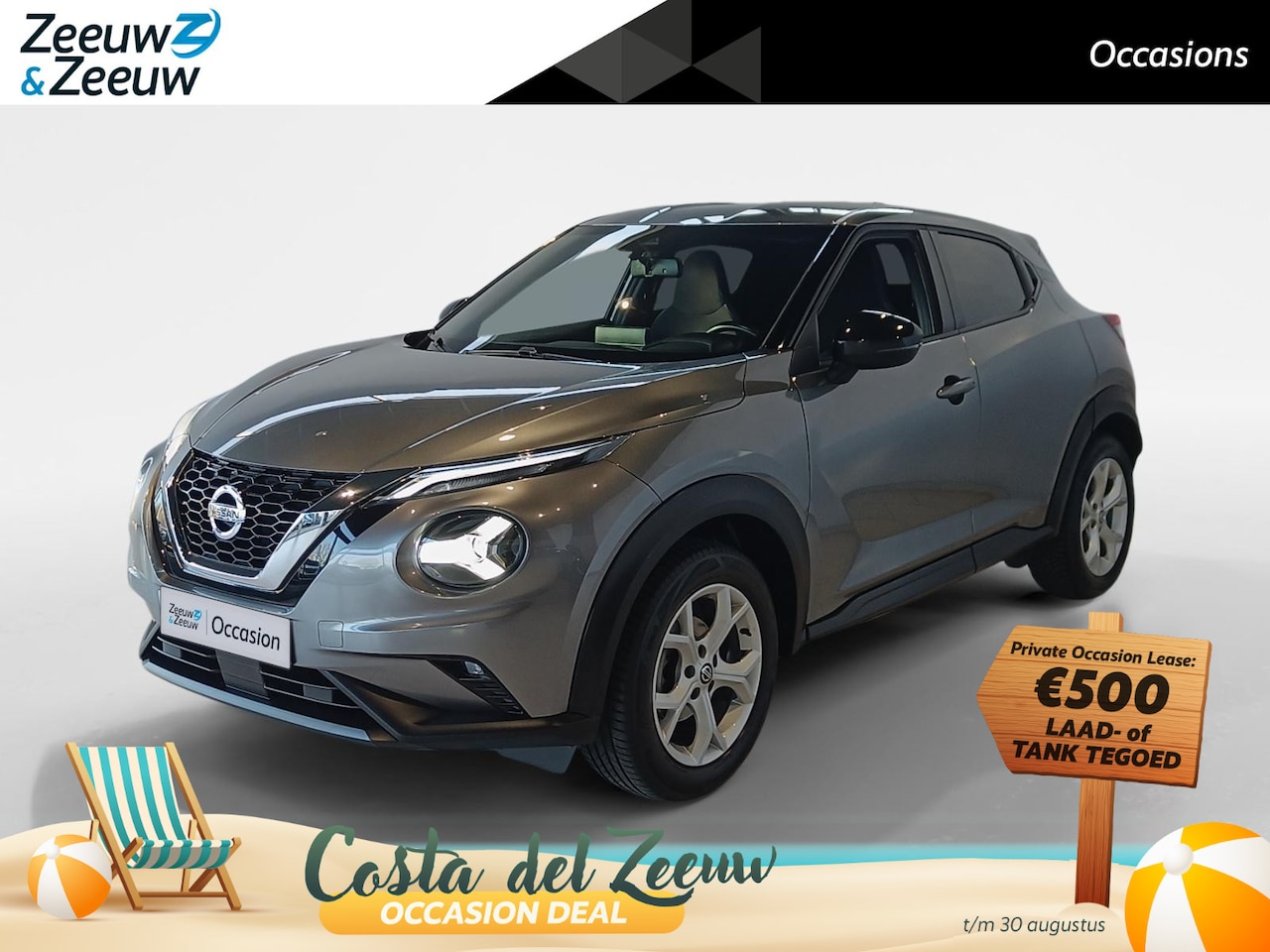 Nissan Juke - 1.0 DIG-T N-Connecta *Navi via Carplay*Camera*Climate Control*Trekhaak*Keyless Entry*LM.Ve - AutoWereld.nl