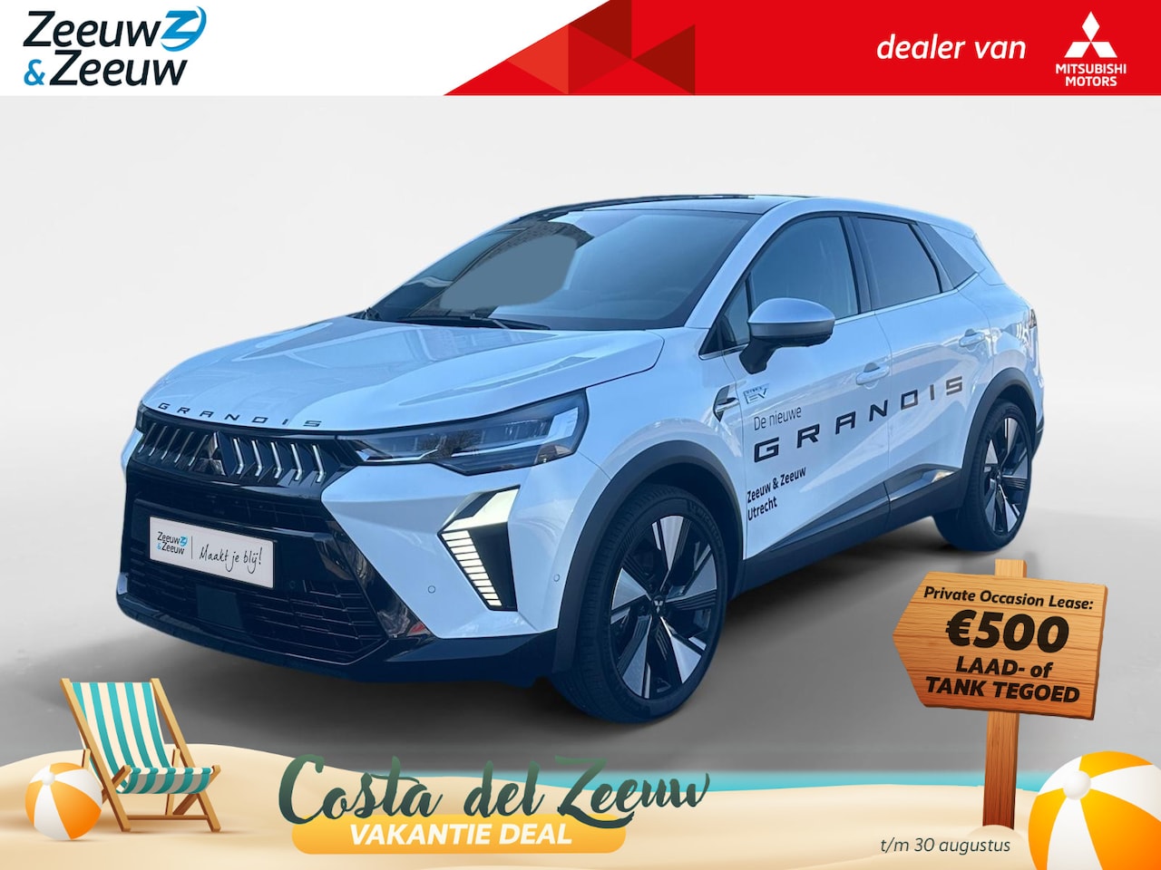 Mitsubishi Grandis - 1.8 HEV Instyle | DEMO | MEESTE LUXE UITVOERING | DIRECT LEVERBAAR | - AutoWereld.nl