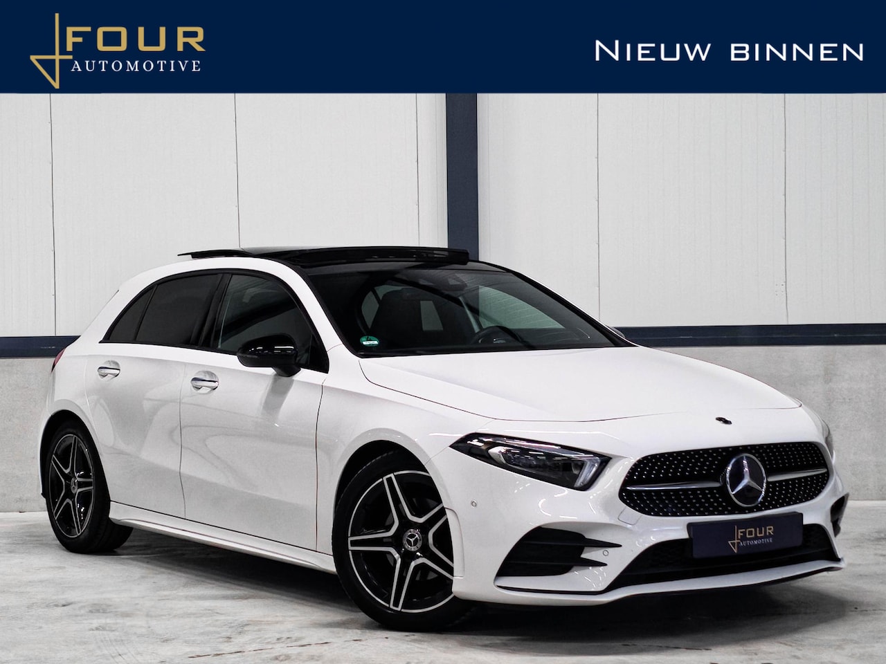 Mercedes-Benz A-klasse - 180 AMG | Burmester | Panoramadak | Multibeam | Memory | Camera - AutoWereld.nl